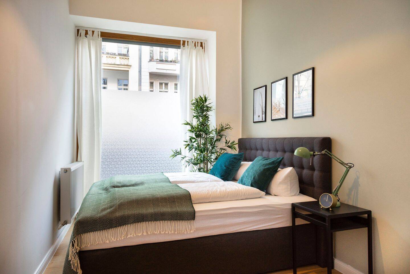 Charming 3-Room Fully Furnished Apartment, Ground Floor